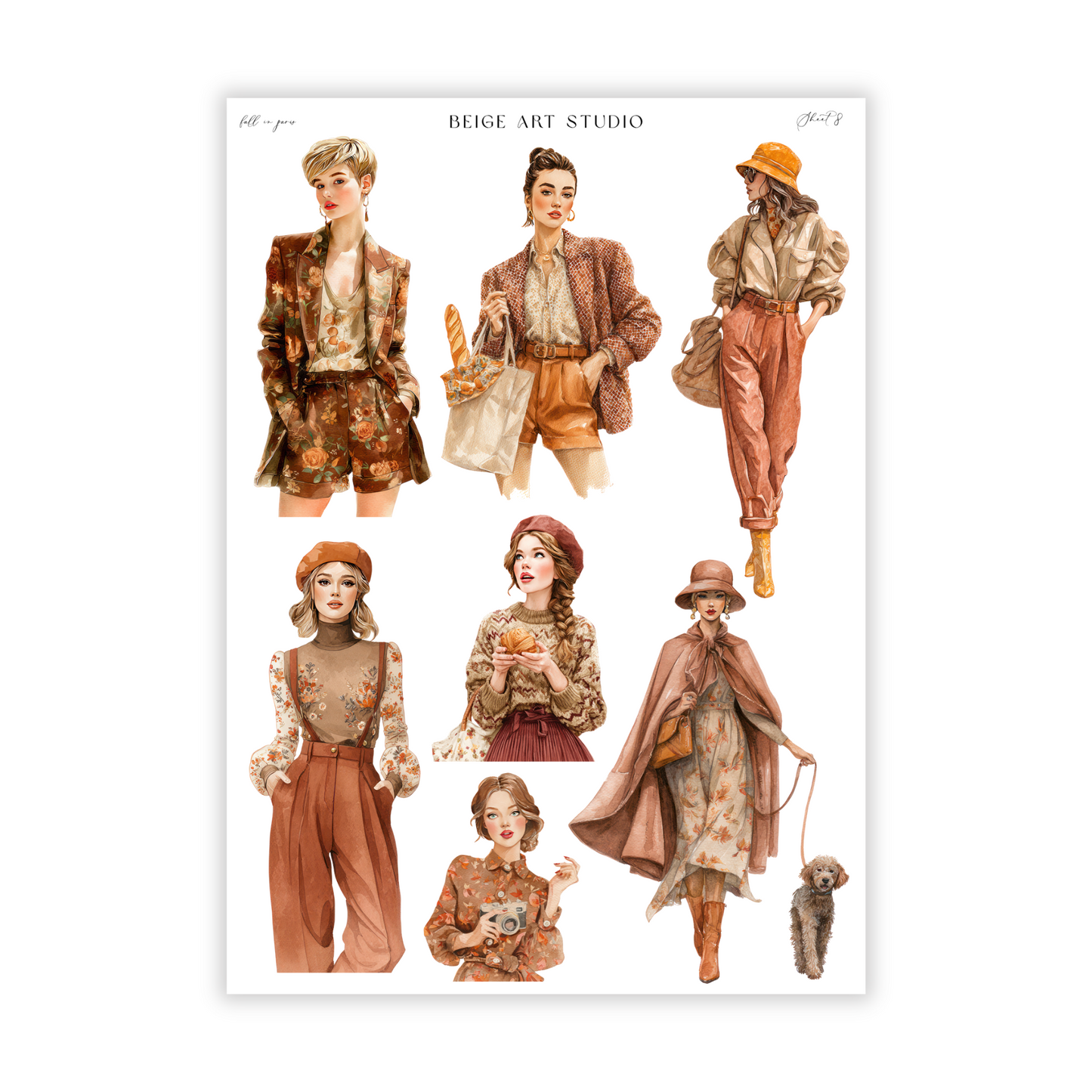 Fall In Paris | Mini Kit